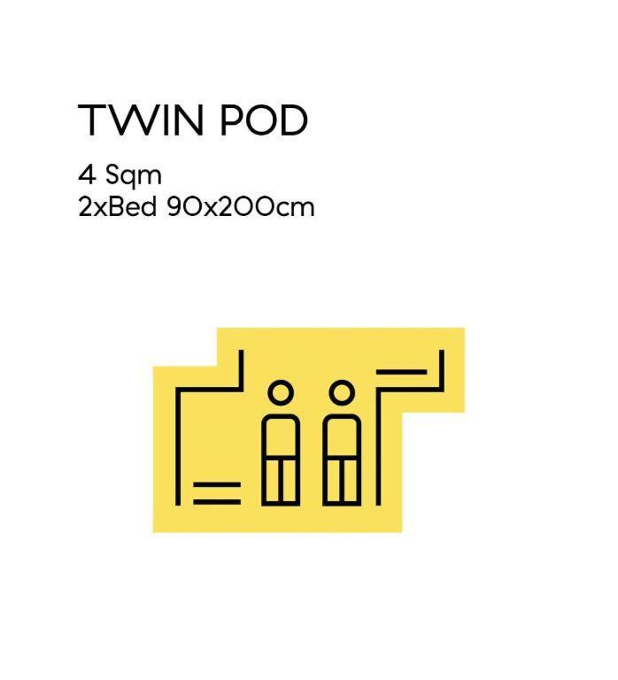 Wom Beach Pod Hotel - A Member Of Brown Hotels Tel-Aviv Chambre photo